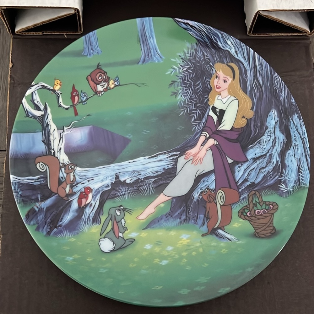 Disney Sleeping Beauty Collectors Plate